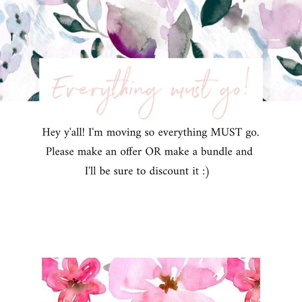 EVERYTHING MUST GO